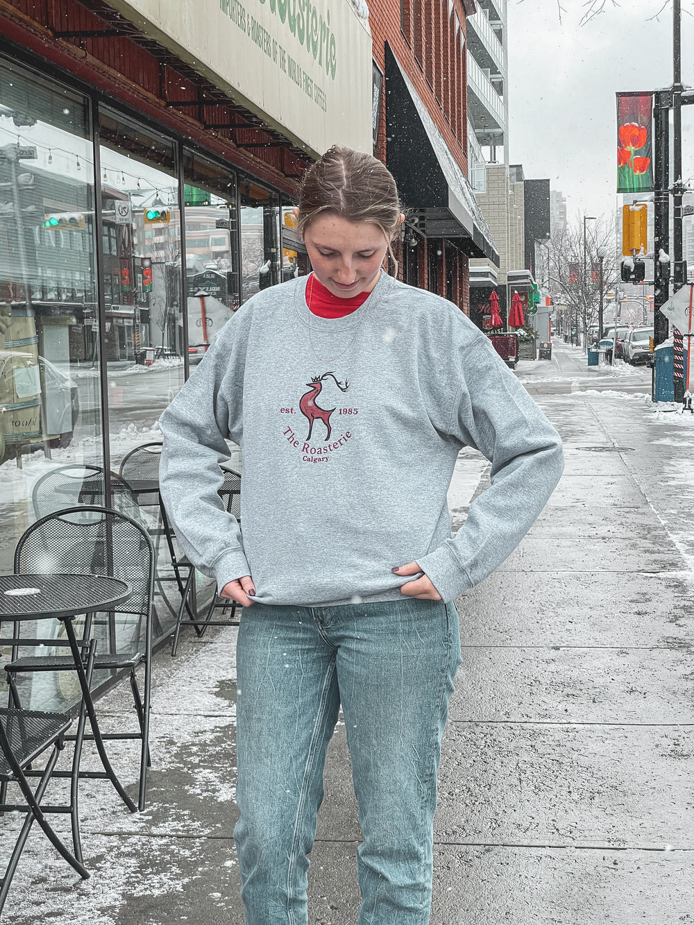 Crewneck Light Grey