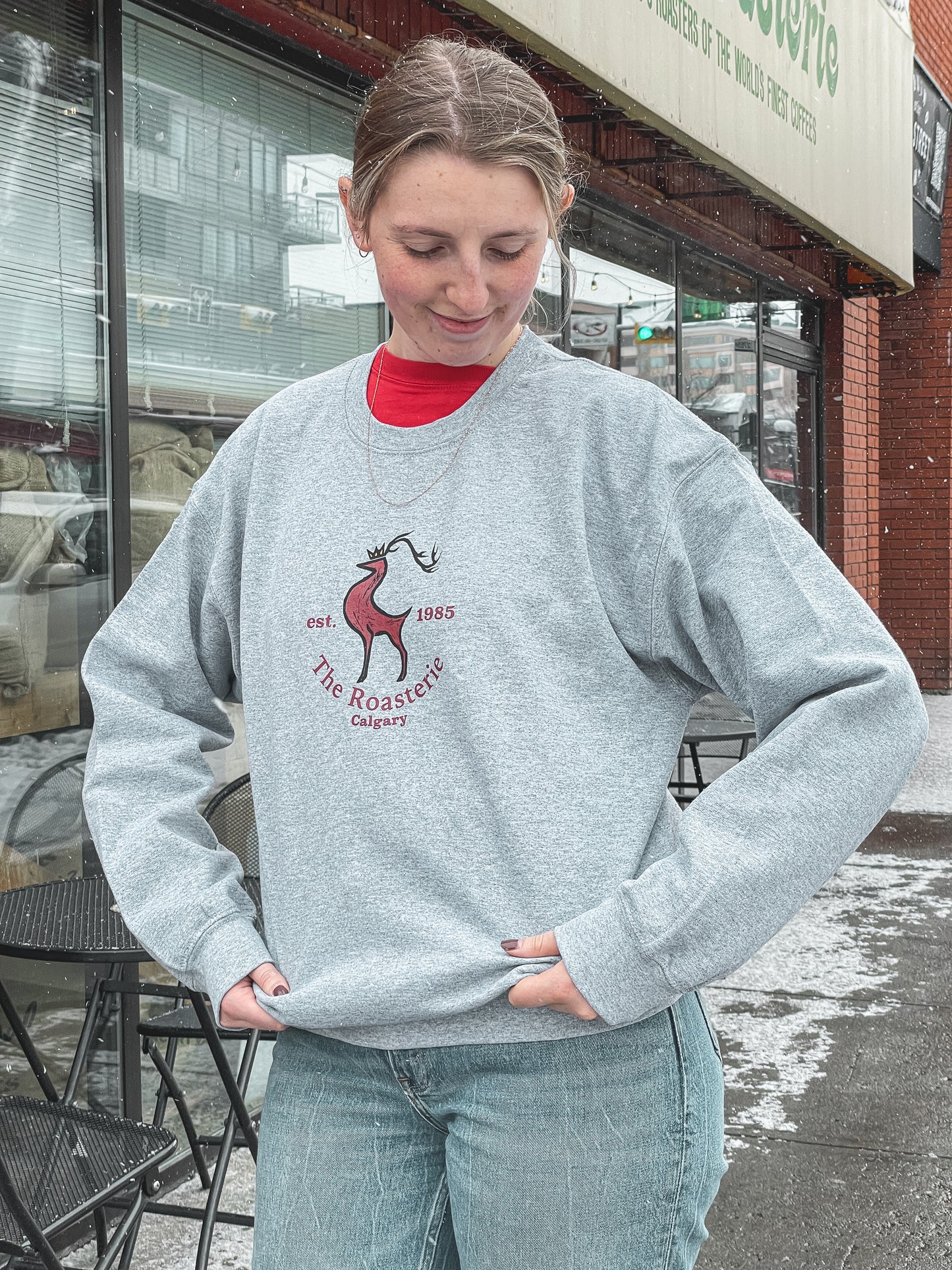 Crewneck Light Grey