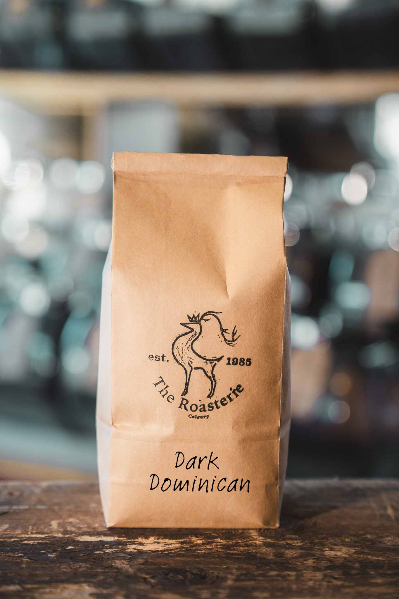 Dark Dominica, which is very popular coffee bean at The Roasterie.